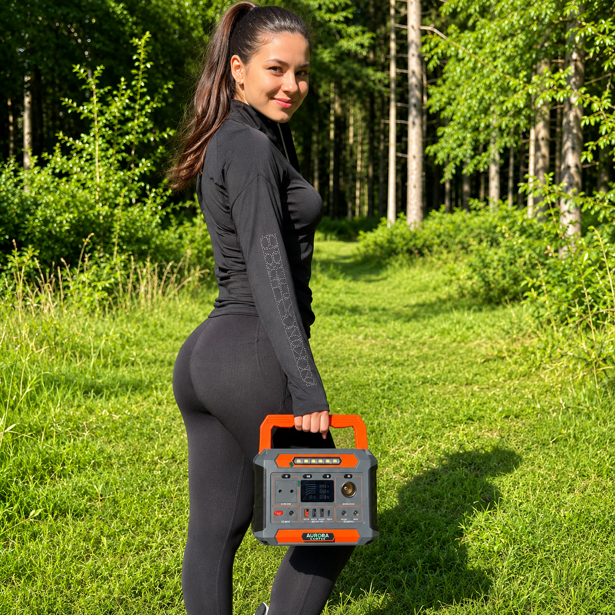 Aurora Portable Power Station 300W | Bærbar Strømforsyning til Campervan