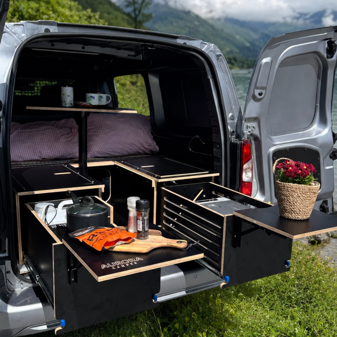 Komplett Campermodul til Varebil | Gjør varebil om til campervan